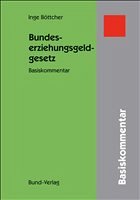 Bundeserziehungsgeldgesetz - Böttcher, Inge