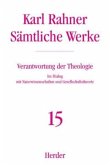 Karl Rahner Sämtliche Werke / Sämtliche Werke 15