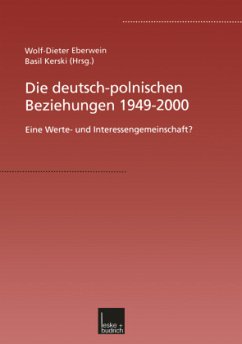 Die deutsch-polnischen Beziehungen 1949¿2000