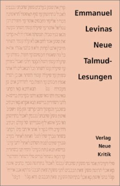 Neue Talmud-Lesungen - Lévinas, Emmanuel