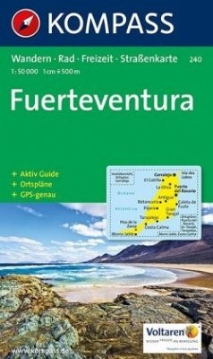 Kompass Karte Fuerteventura