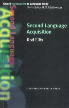Second Language Acquisition - Ellis, Rod