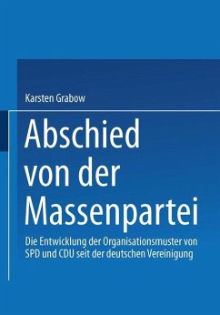 Abschied von der Massenpartei - Grabow, Karsten