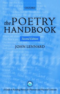 The Poetry Handbook - Lennard, John (Professor of British and American Literature, UWI-Mon