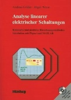 Analyse linearer elektrischer Schaltungen, m. CD-ROM - Gräßer, Andreas; Wiese, Jürgen