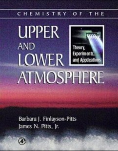 Chemistry of the Upper and Lower Atmospher - Finlayson-Pitts, B.