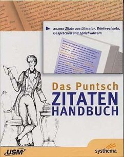 Cover Puntsch Zitatenhandbuch, 1 CD-ROM