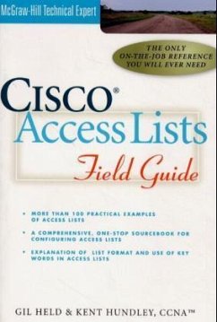 Cisco Access Lists Field Guide - Held, Gilbert; Hundley, Kent