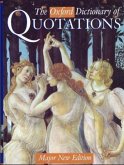 The Oxford Dictionary of Quotations