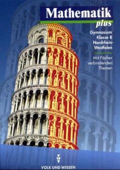 Cover Klasse 8, Lehrbuch / Mathematik plus, Ausgabe Gymnasium Nordrhein-Westfalen