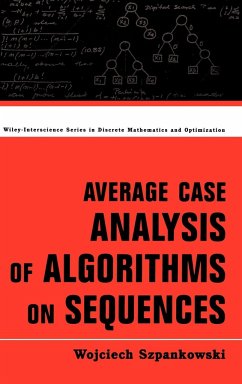 Average Case Analysis of Algorithms on Sequences - Szpankowski, Wojciech