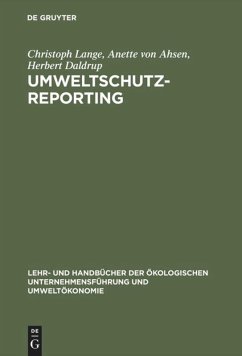 Umweltschutz-Reporting - Lange, Christoph;Ahsen, Anette von;Daldrup, Herbert