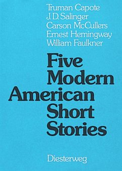 Cover Five Modern American Short Stories