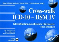 Crosswalk ICD-10 - DSM IV - Schulte-Markwort, Michael / Marutt, Kathrin / Riedesser, Peter