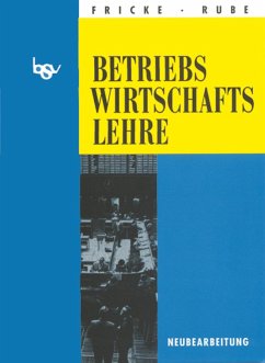 bsv Betriebswirtschaftslehre - Rube, Klaus-Hartwig;Fricke, Franz