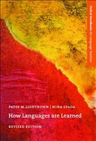 How Languages are Learned - Lightbown, Patsy M. / Spada, Nina