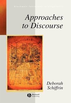 Approaches to Discourse - Schiffrin, Deborah