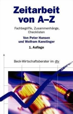 Zeitarbeit von A-Z - Hansen, Peter;Kanstinger, Wolfram