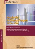 Analytik I - Prüfungsfragen 1979 - 2000