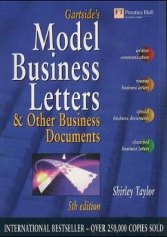Model Business Letters - Taylor, Shirley; Gartside, Leonard Model Business Letters - Taylor, Shirley; Gartside, Leonard