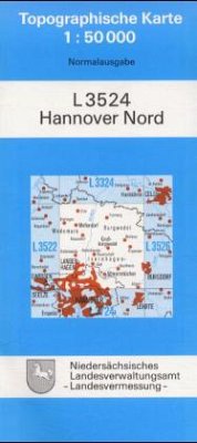 Hannover Nord / Topographische Karten Niedersachsen Ausg. L, 3524