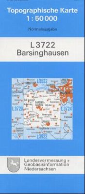 Barsinghausen / Topographische Karten Niedersachsen Ausg. L, 3722