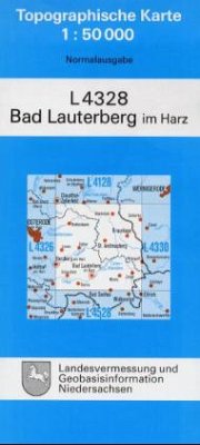 Bad Lauterberg im Harz / Topographische Karten Niedersachsen Ausg. L, 4328