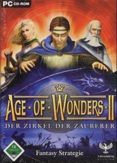 Cover Age of Wonders 2, Der Zirkel der Zauberer, CD-ROM