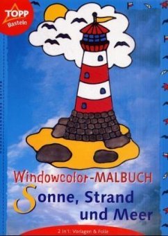 Windowcolor-Malbuch, Sonne, Strand und Meer - Täubner, Armin