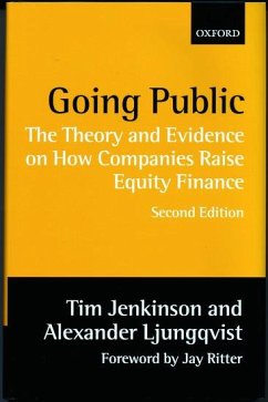 Going Public - Jenkinson, Tim; Ljungqvist, Alexander