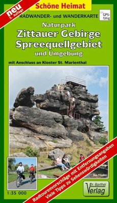 Doktor Barthel Karte Naturpark Zittauer Gebirge, Spreequellgebiet und Umgebung