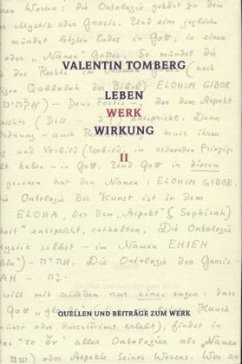Cover Werk / Valentin Tomberg - Leben, Werk, Wirkung Bd.2