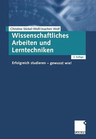 Wissenschaftliches Arbeiten und Lerntechniken