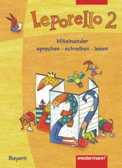 Cover 2. Schuljahr, Schülerband / Leporello, Ausgabe Bayern