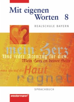 Cover 8. Jahrgangsstufe / Mit eigenen Worten, Realschule Bayern