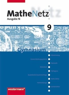 9. Schuljahr / MatheNetz, Ausgabe N für Gymnasien in Bremen, Hamburg und Niedersachsen