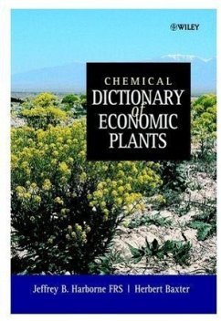 Chemical Dictionary of Economic Plants - Harborne, Jeffrey B. / Baxter, Herbert (Hgg.)