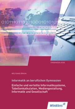 Informatik an Beruflichen Gymnasien Eingangsklassse - Braun, Wolfgang