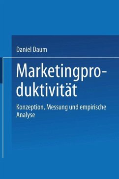 Marketingproduktivität - Daum, Daniel