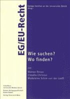 EG/EU-Recht - Desax, Marcus;Christen, Claudia;Schim van der Loeff, Madeleine