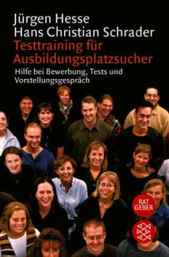 Testtraining für Ausbildungsplatzsucher - Hesse, Jürgen;Schrader, Hans-Christian