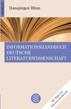 Informationshandbuch Deutsche Literaturwissenschaft - Blinn, Hansjürgen