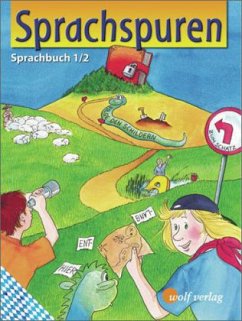 Cover Sprachbuch 1. und 2. Schuljahr / Sprachspuren, Ausgabe Bayern