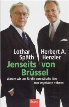 Jenseits von Brüssel - Späth, Lothar; Henzler, Herbert A.