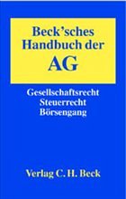 Beck'sches Handbuch der AG - Müller, Welf / Rödder, Thomas (Hgg.)