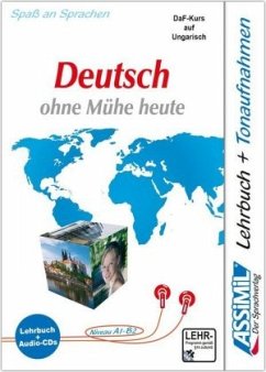 Cover Lehrbuch, m. 4 Audio-CDs / Assimil nemetül könnyuzerrel