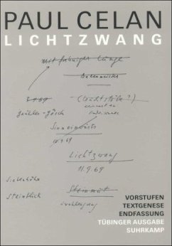Lichtzwang / Werke, Tübinger Ausgabe - Celan, Paul