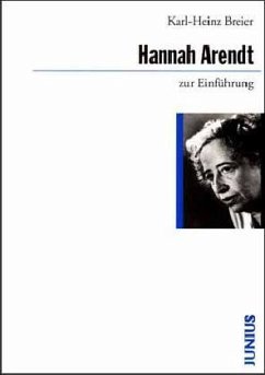 Cover Hannah Arendt zur Einführung