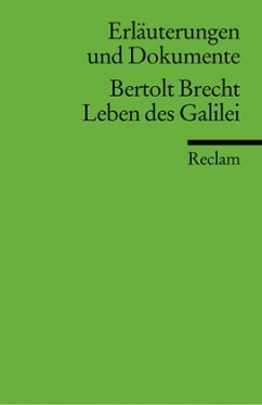 Bertolt Brecht 'Leben des Galilei' - Brecht, Bertolt / Langemeyer, Peter