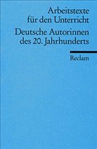 Deutsche Autorinnen des 20. Jahrhunderts - Bekes, Peter (Hrsg.)